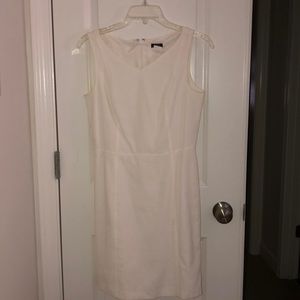 White J Crew Classic dress